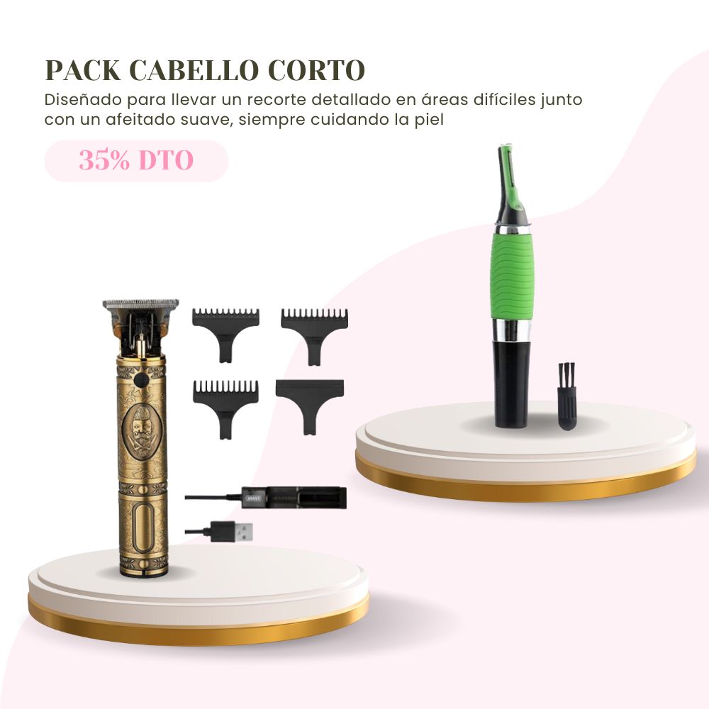 Pack Cabello Corto