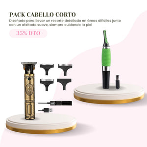 Pack Cabello Corto